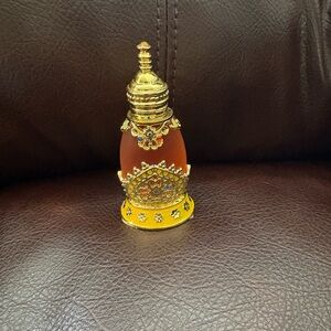 Dubai Arabic perfume bottle oil ornament Gold attar